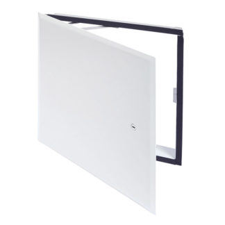 CTR-60- Flush Universal Access Door with Hidden Flange. Screwdriver-operated cam latch. Pantograph hinge. Gasket
