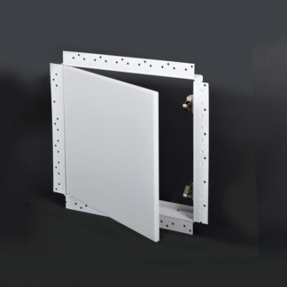 EDG-GYP-00- Flush Removable Access Door with Drywall Bead Flange. Concealed push latch. Spring and pin type hinge.